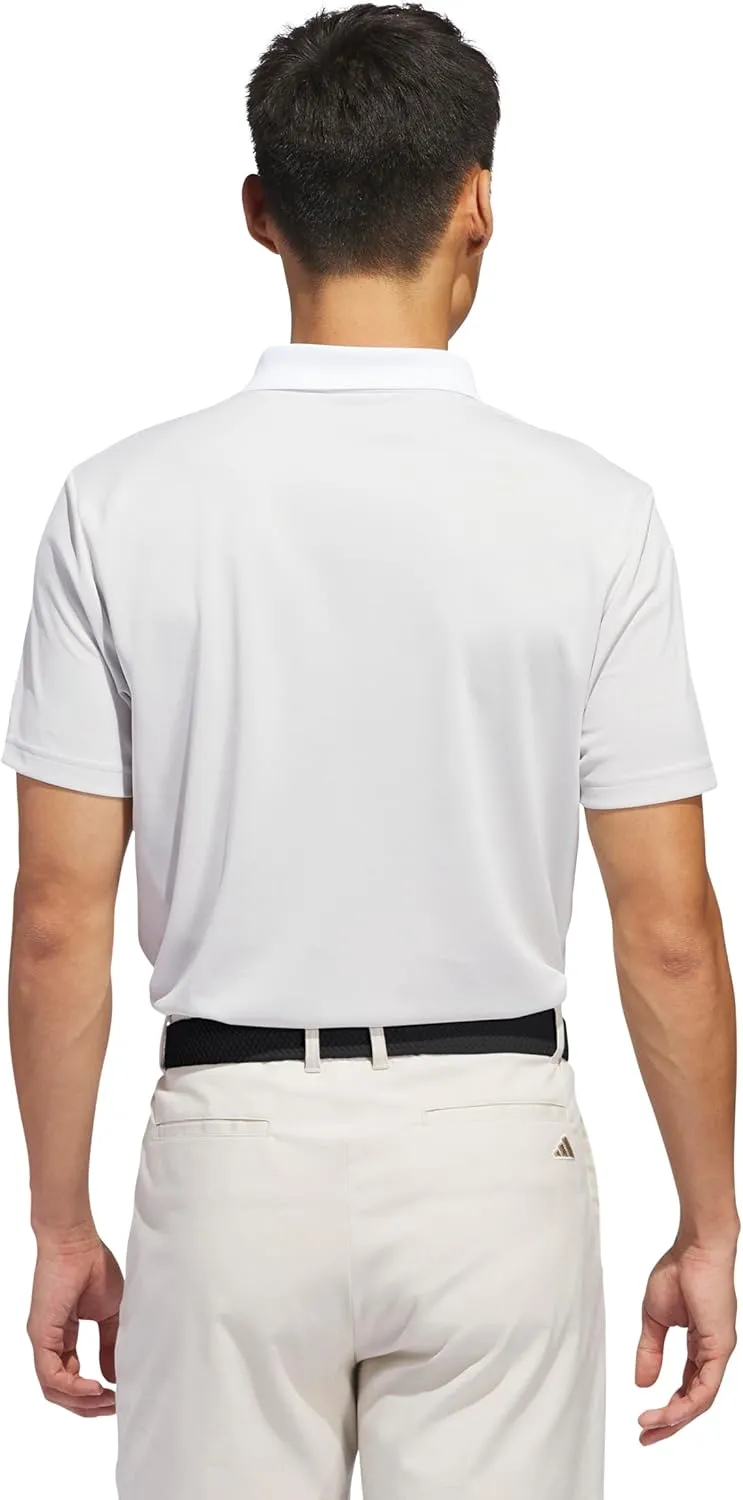 adidas Men's Performance Heathered Polo Shirt
