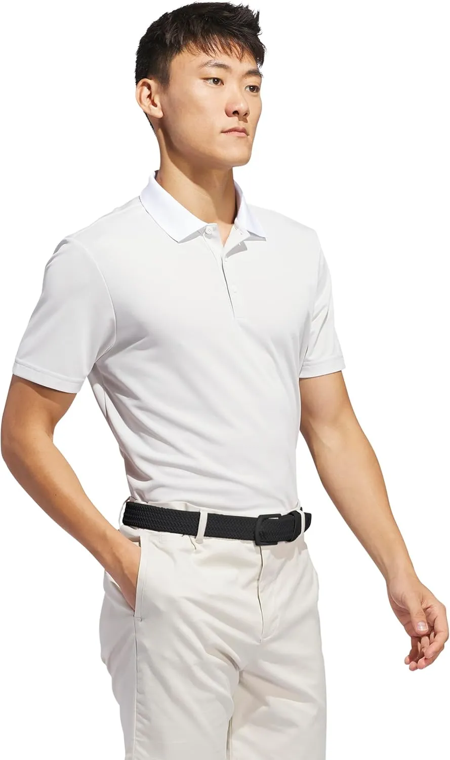 adidas Men's Performance Heathered Polo Shirt