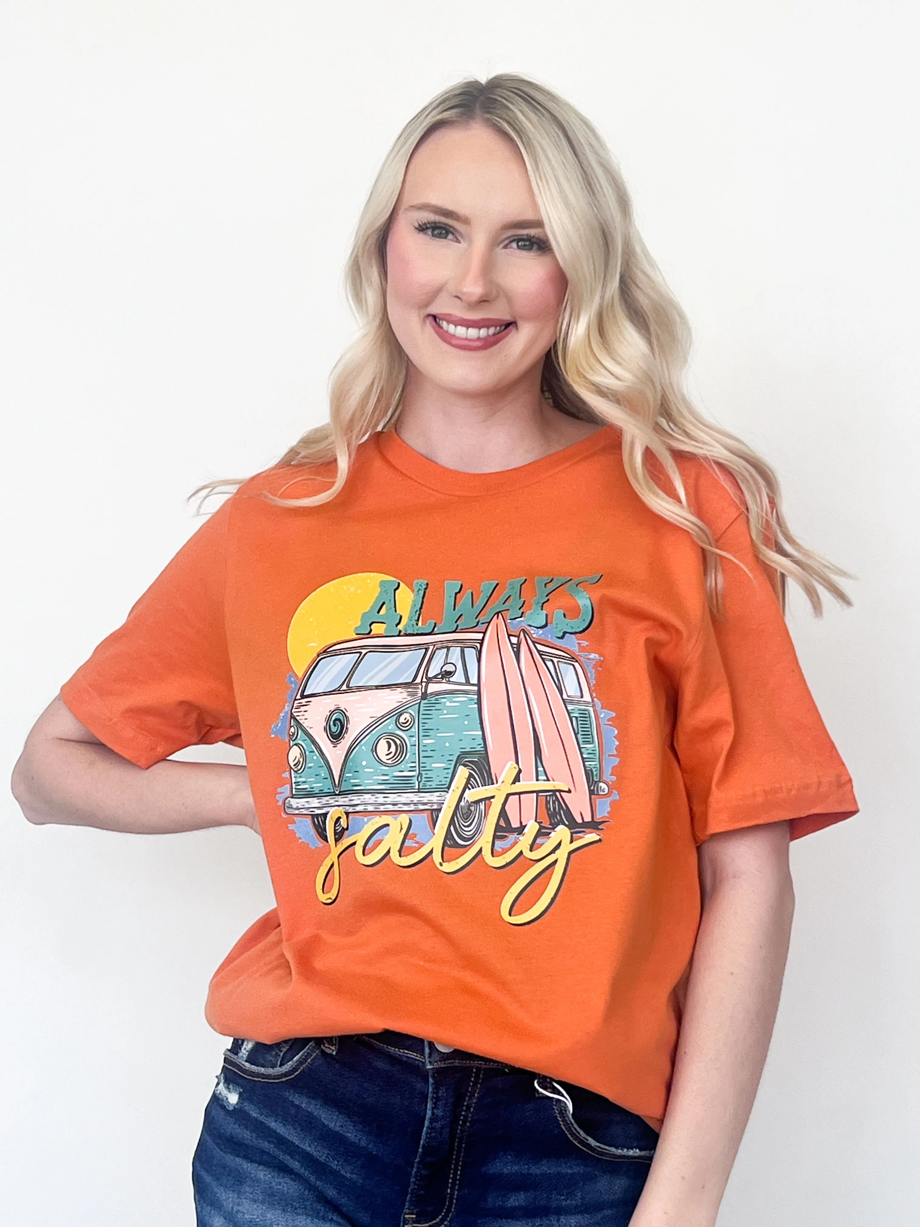 Always Salty Vintage Van Graphic Tee