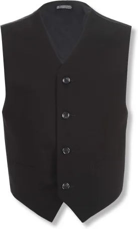 Calvin Klein Boys' Formal Suit Vest, Tailored Fit & Adjustable Back Strap, 4-button Single Breasted Closure & 2 Slit Pockets