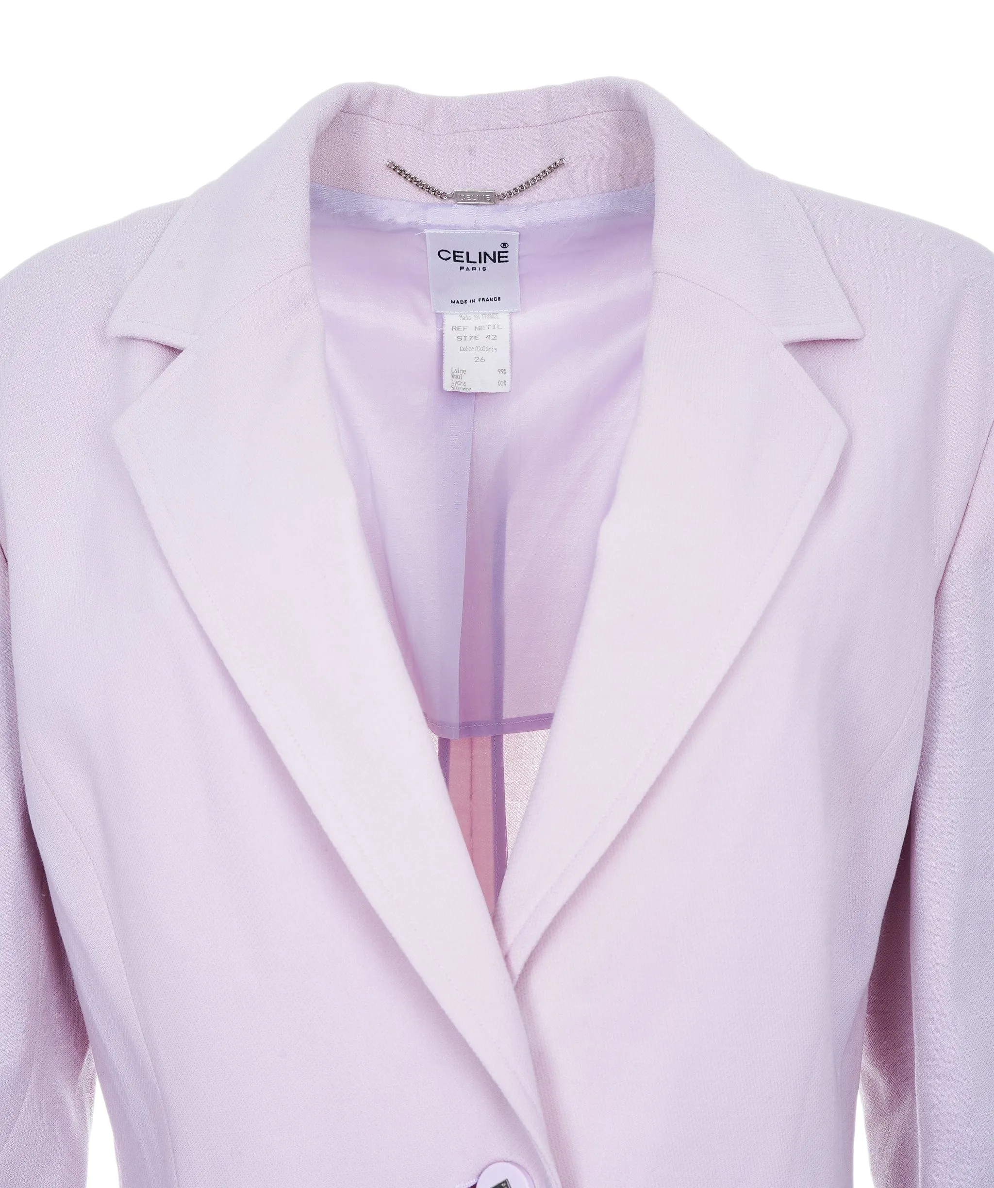 Celine Blazer Jacket Light Pink ASL6976