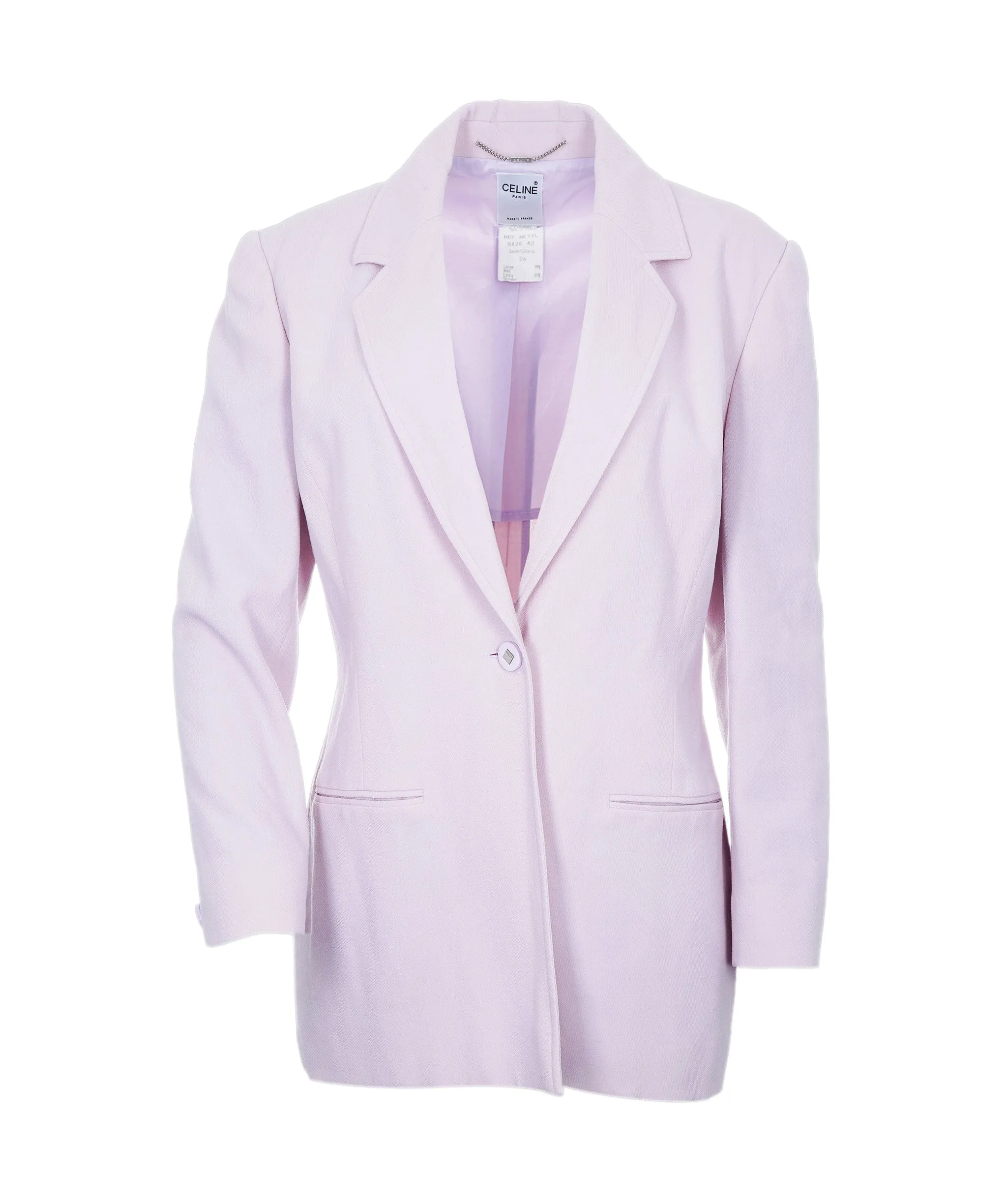 Celine Blazer Jacket Light Pink ASL6976