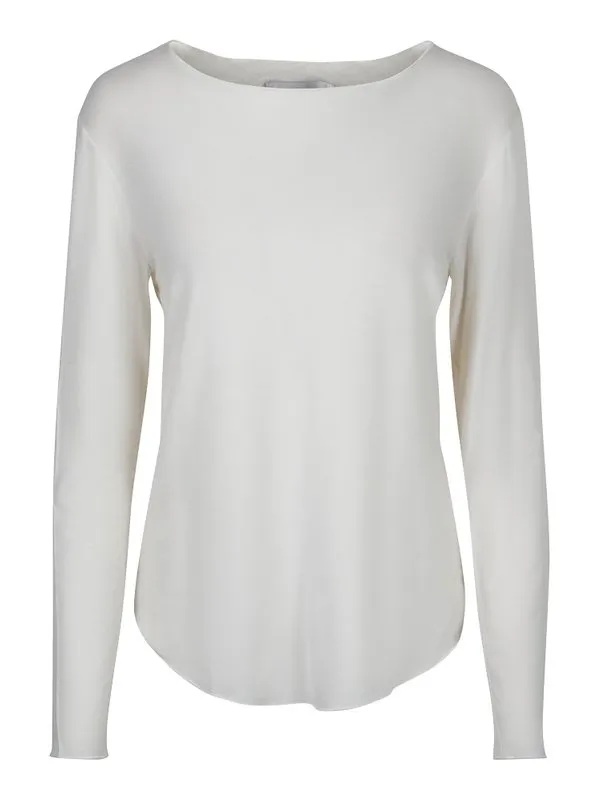 Celine Plain Wool Long Sleeve - White