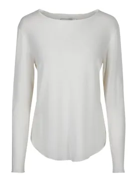 Celine Plain Wool Long Sleeve - White
