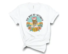 Dead Inside But Caffeinated Vintage- Graphic Tee