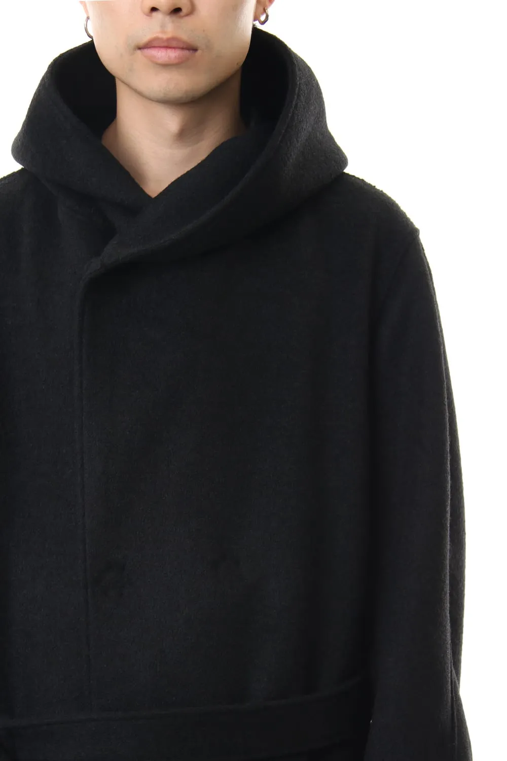 Double Breasted Hood Coat