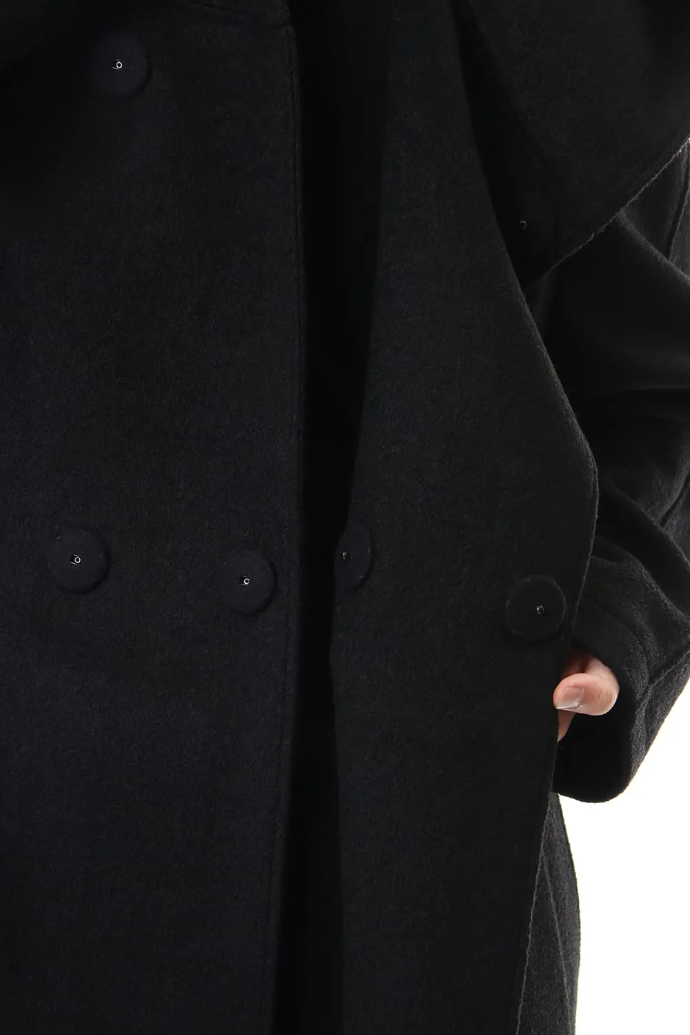 Double Breasted Hood Coat