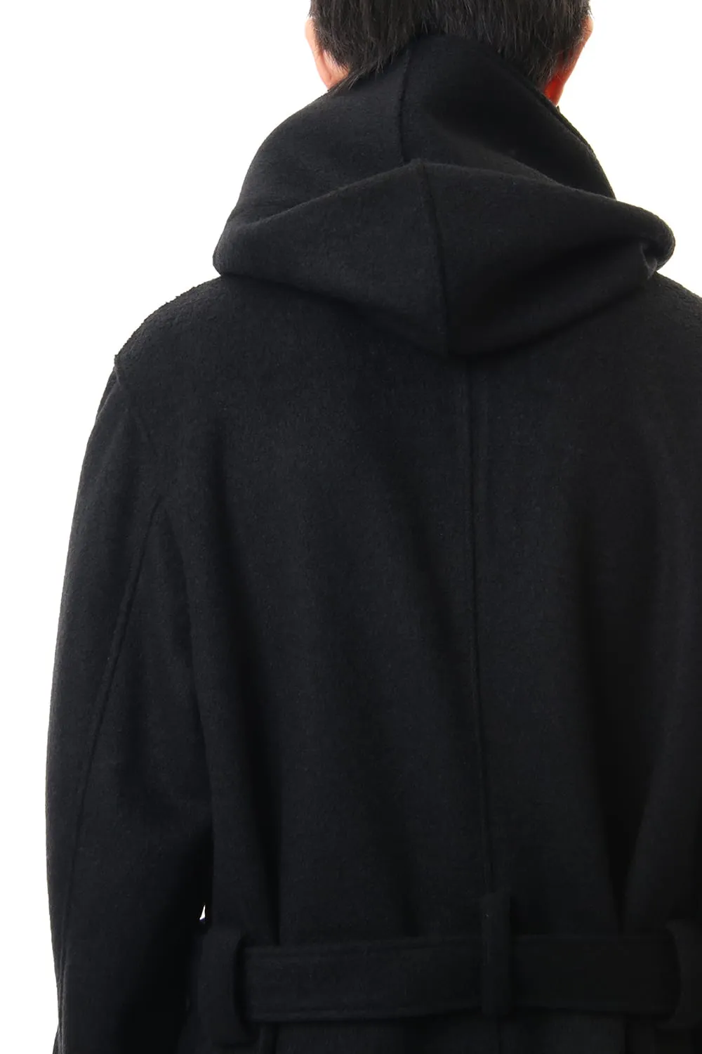 Double Breasted Hood Coat
