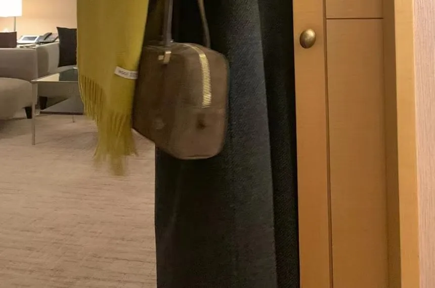 Double Breasted Plain Long Coat
