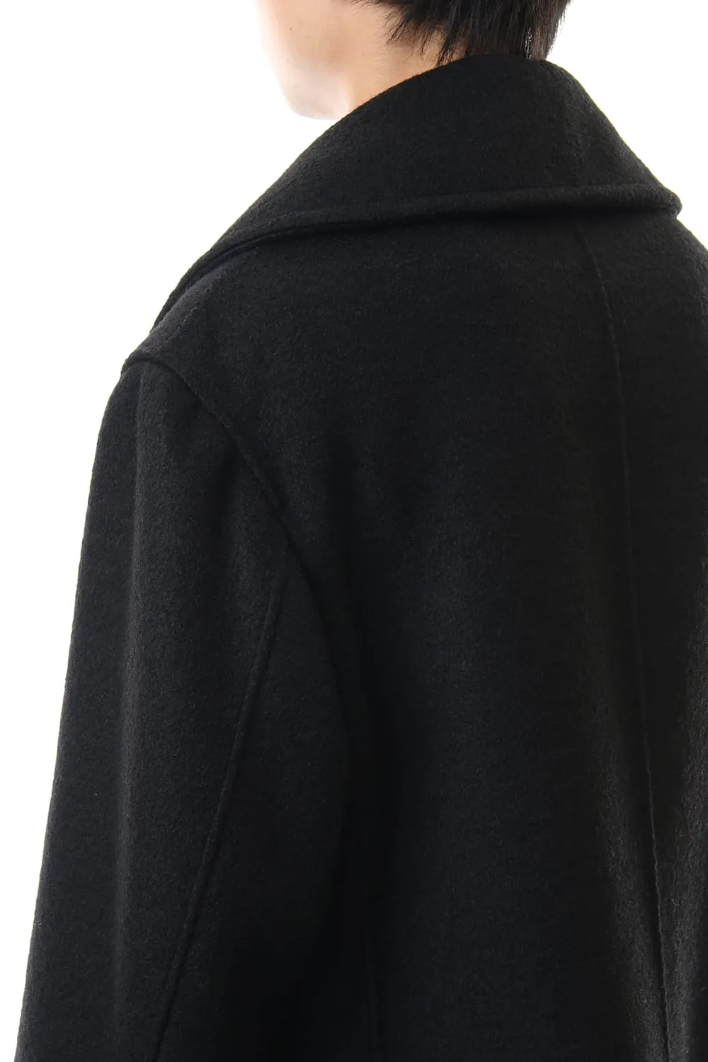 Double Breasted Shawl Collar Coat