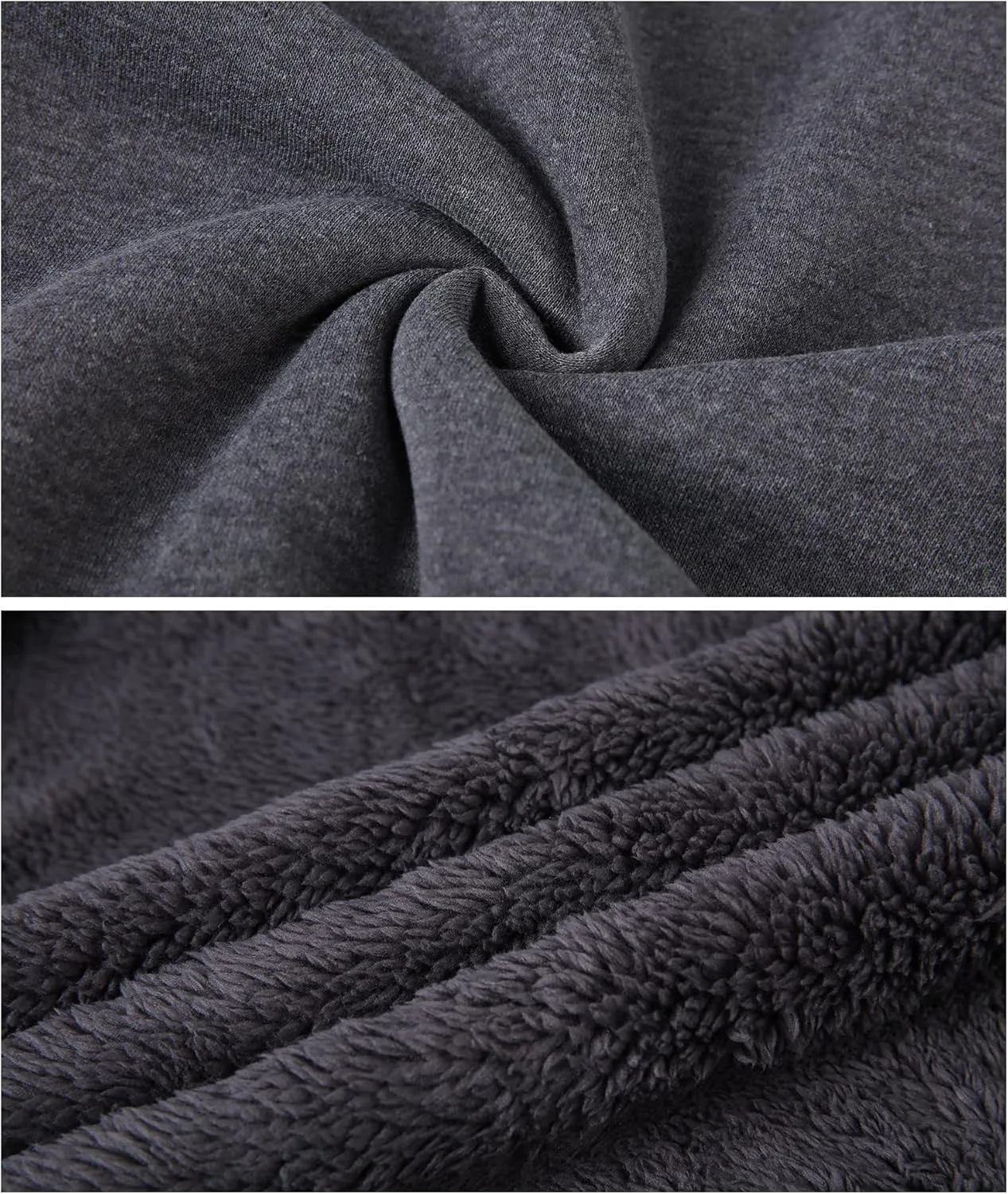 GEEK LIGHTING Hoodies for Women Sherpa Lined Jacket Winter Fleece Lining Zip Up Sweatshirt
