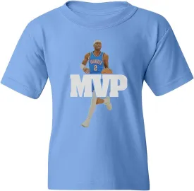 Gilgeous-Alexander MVP Design  OKC Fans Tribute Youth Unisex T-Shirt