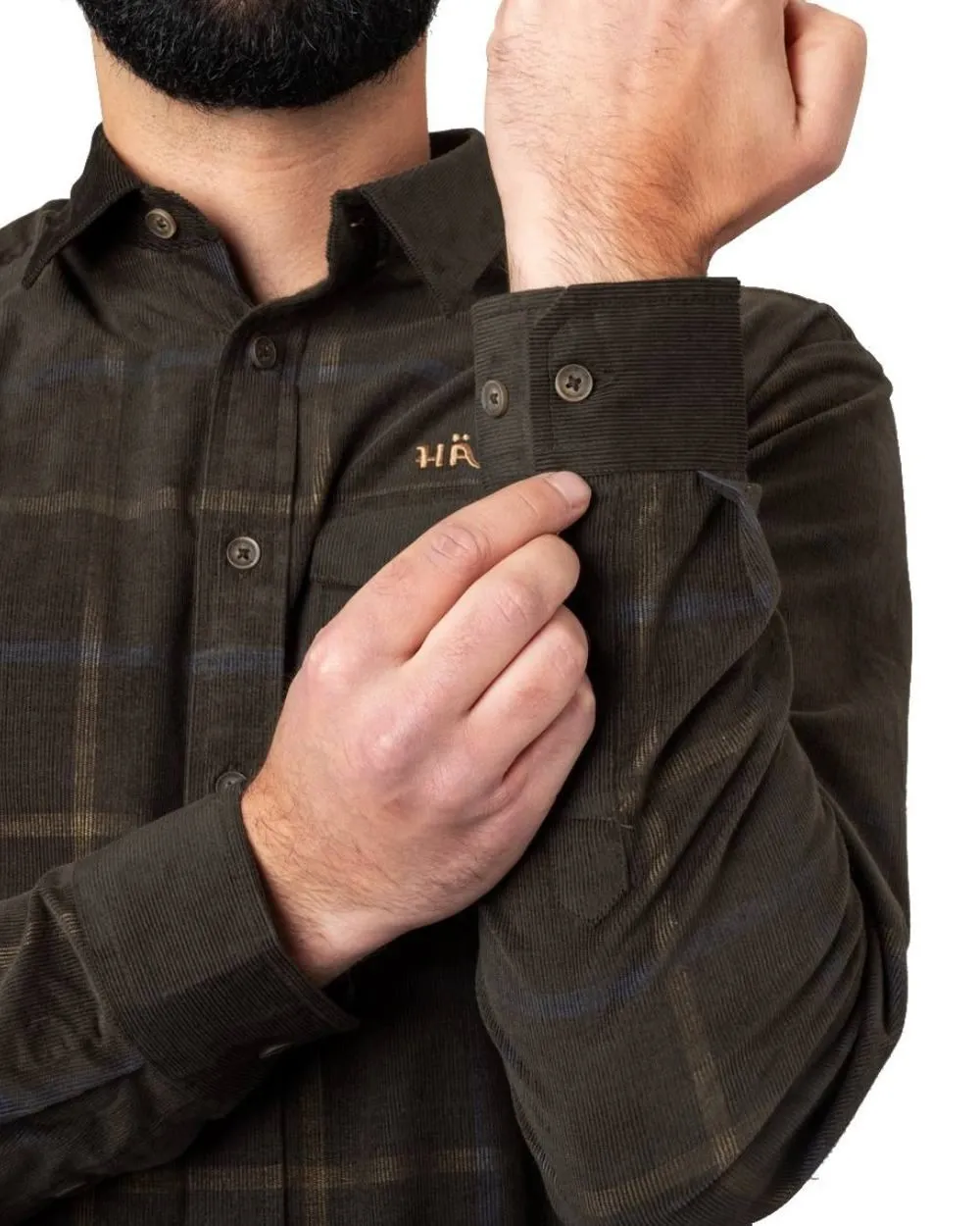 Harkila Kaldfjord Corduroy Check Shirt