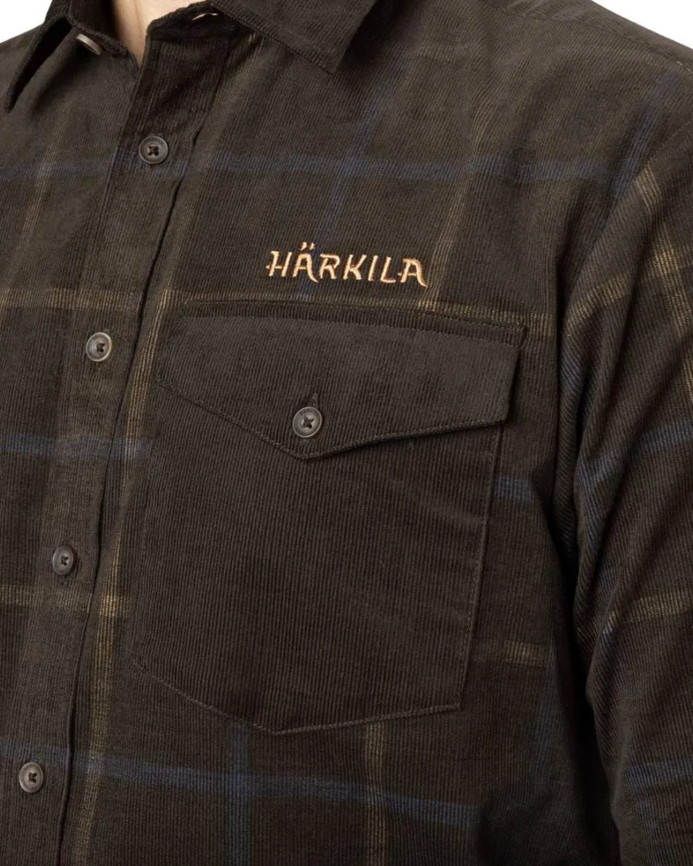 Harkila Kaldfjord Corduroy Check Shirt
