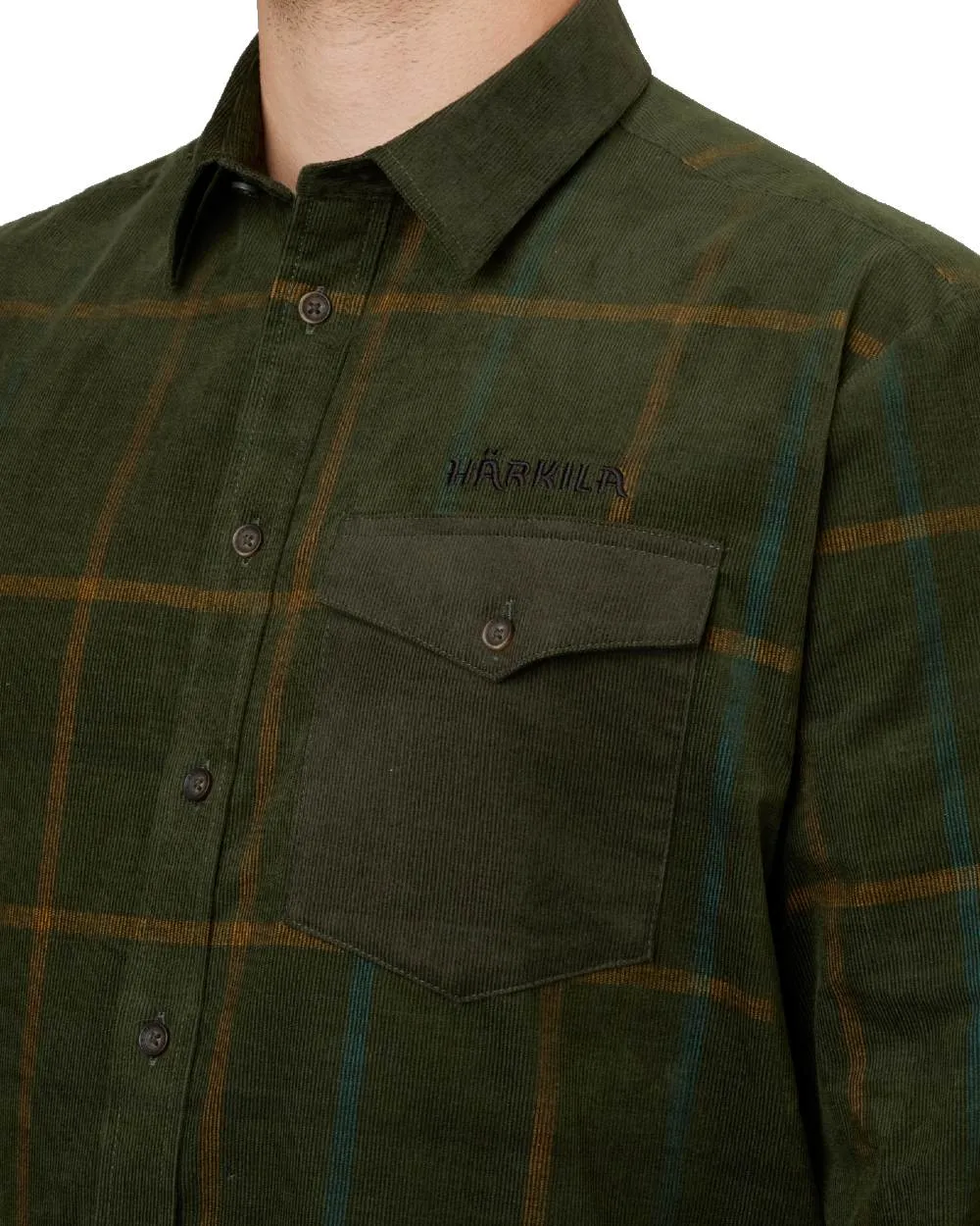 Harkila Kaldfjord Corduroy Check Shirt