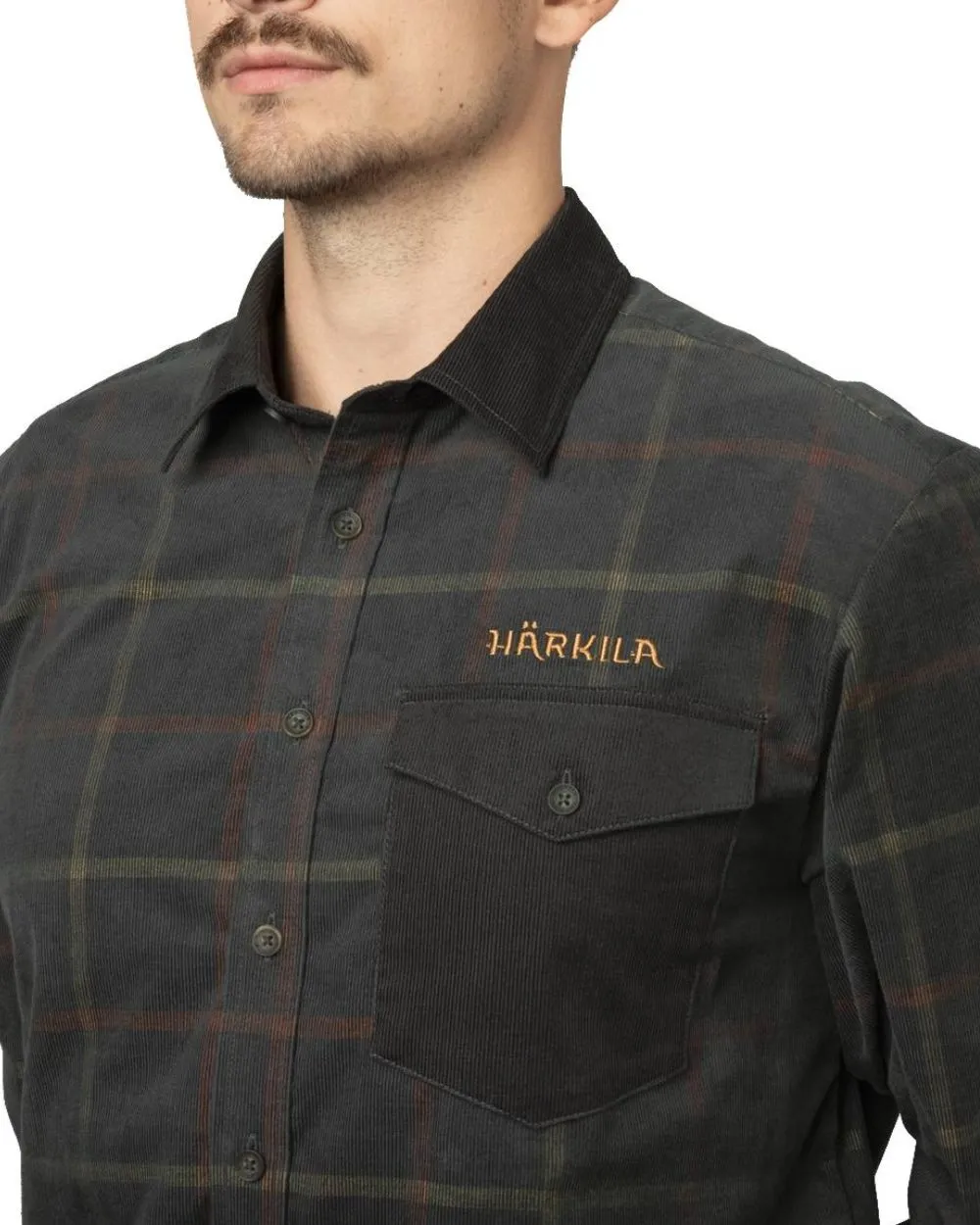 Harkila Kaldfjord Corduroy Check Shirt
