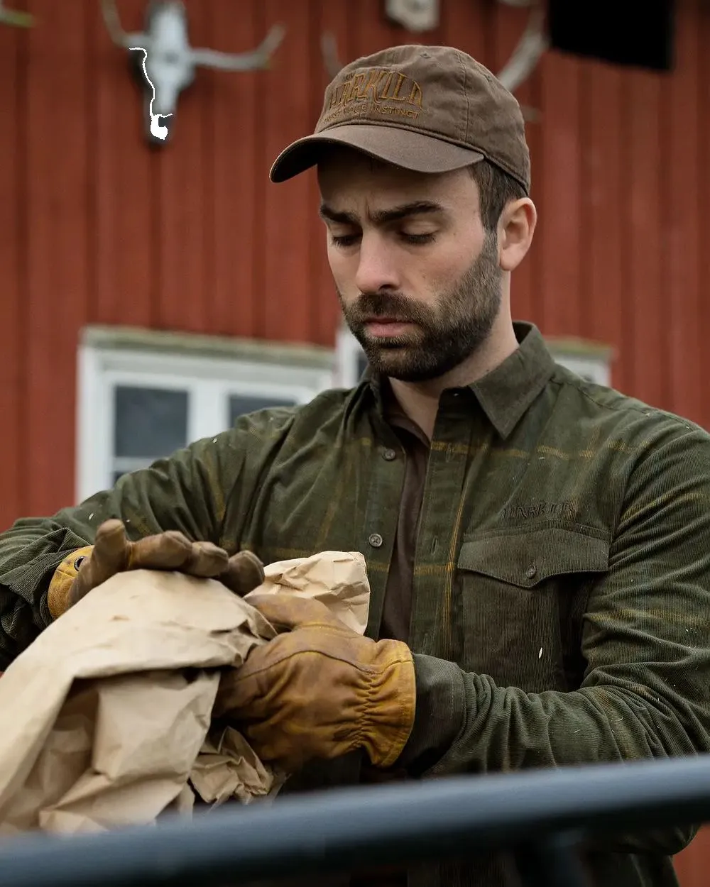 Harkila Kaldfjord Corduroy Check Shirt