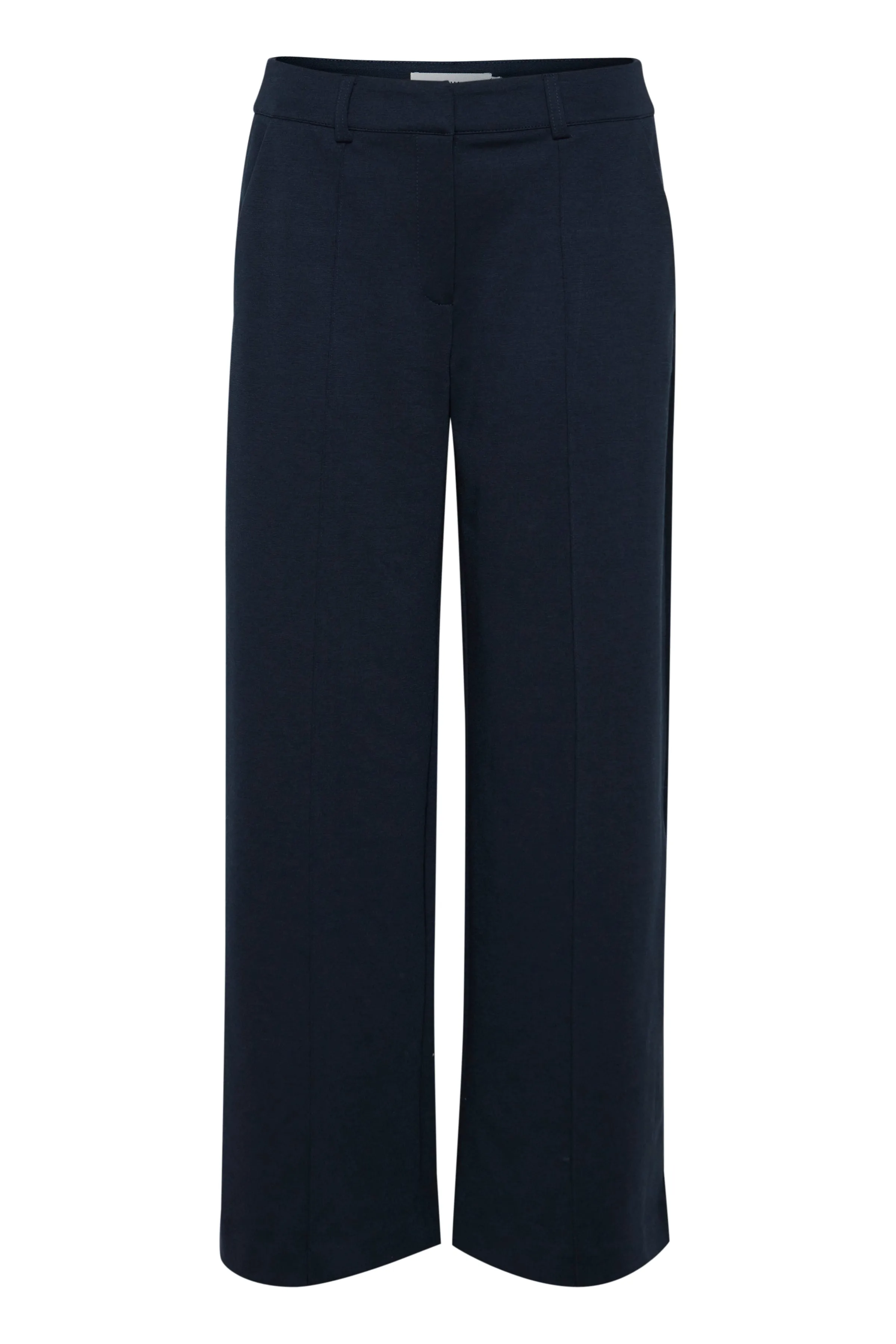ICHI Kate Office Wide Trousers - Total Eclipse