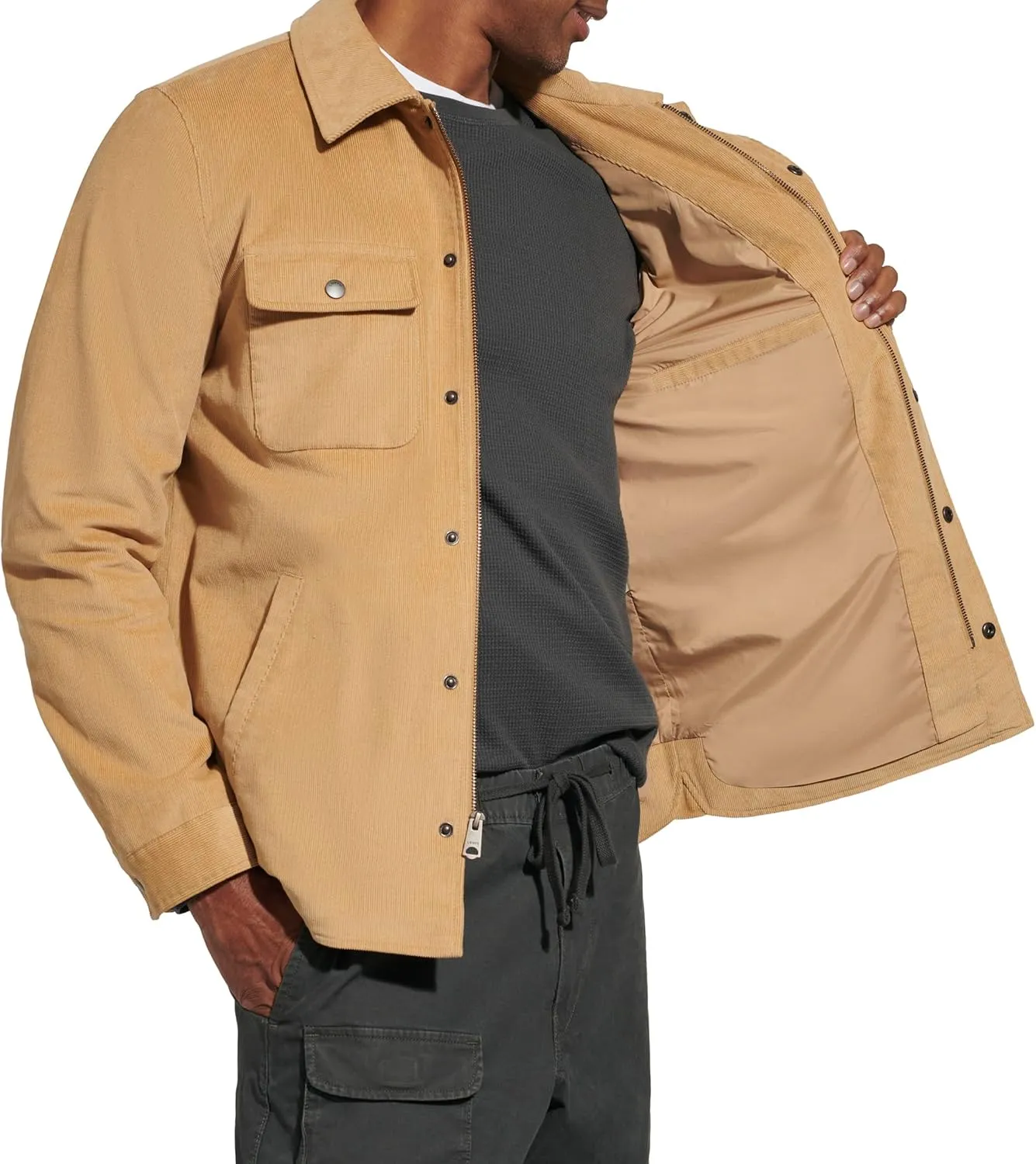 Levi's Men's Corduroy Shirt Jacket