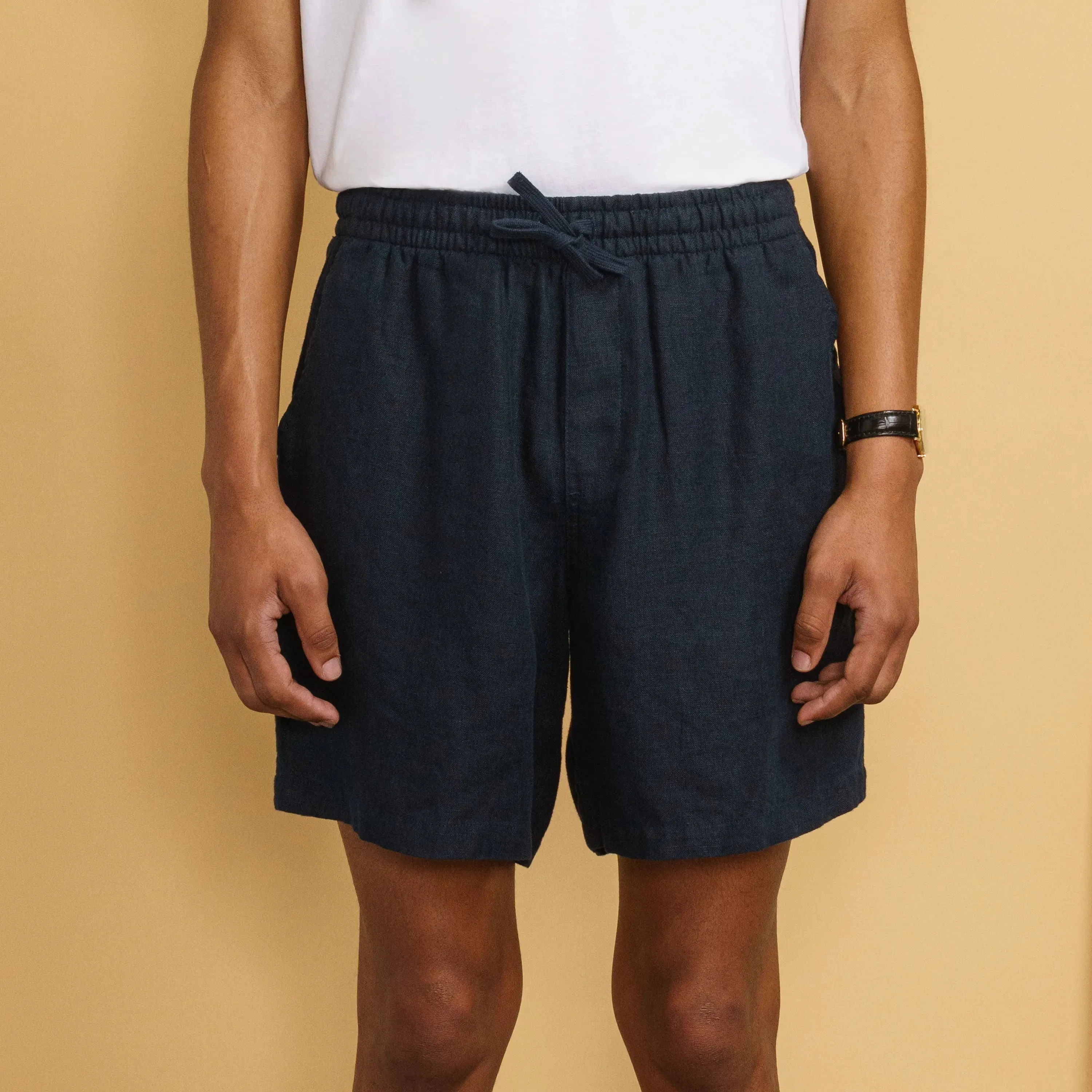 LINEN SHORTS