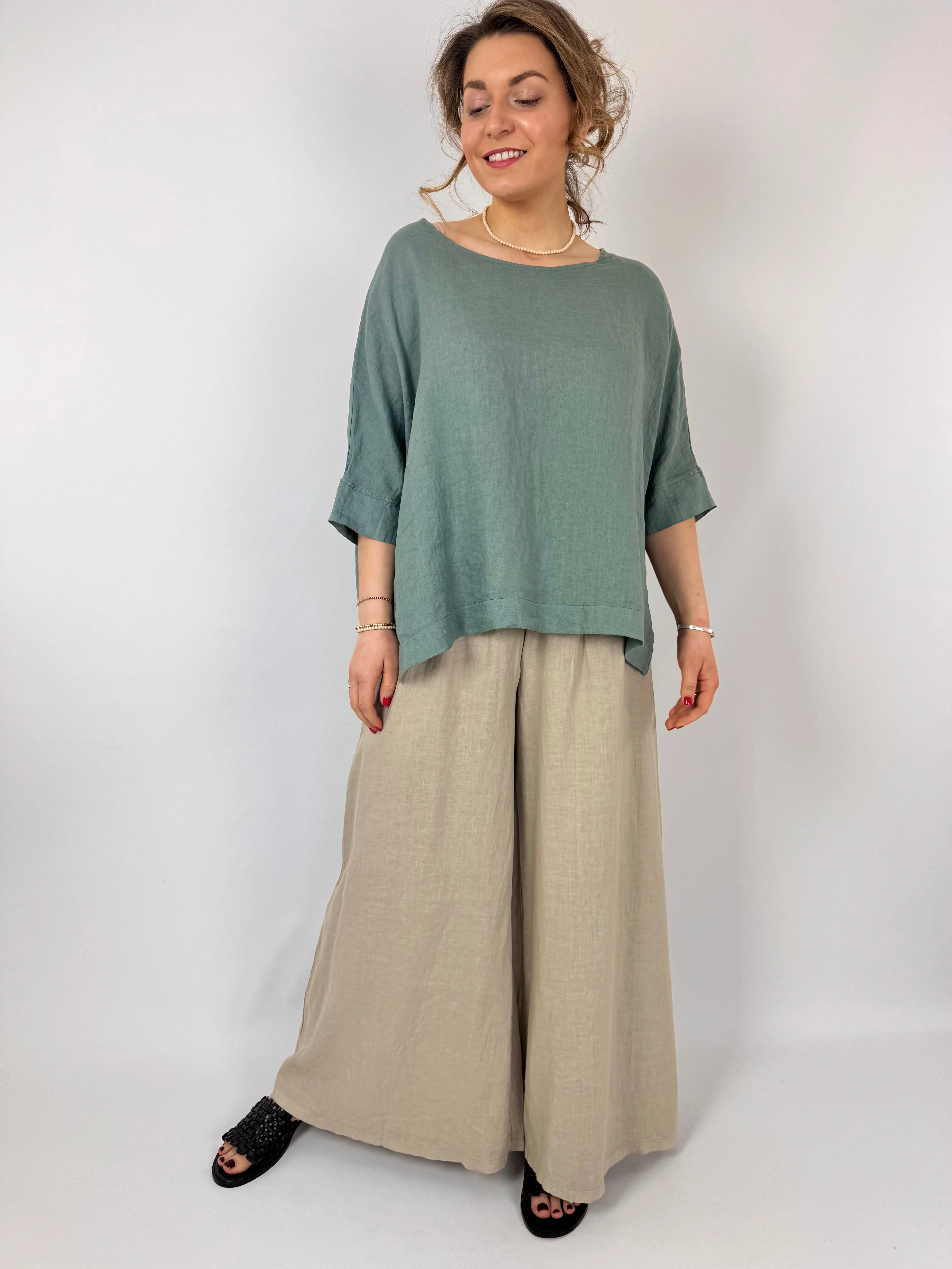 Mama b Pianeta Trousers Grezzo