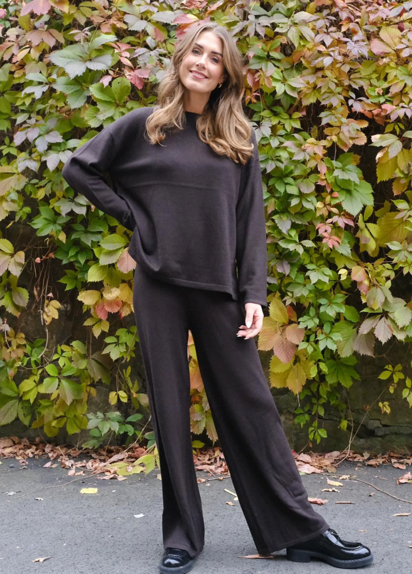 Mina Merino Pant Black