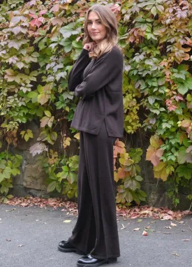 Mina Merino Pant Black