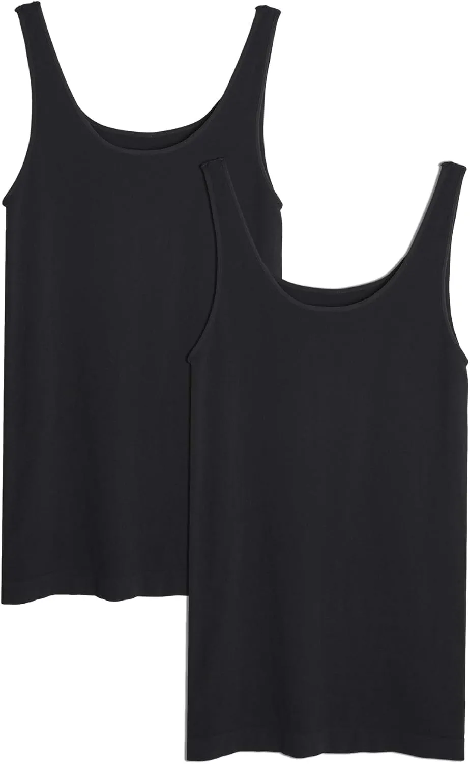 NIKIBIKI Women Seamless Premium Classic Tank Top, Made in U.S.A, One Size