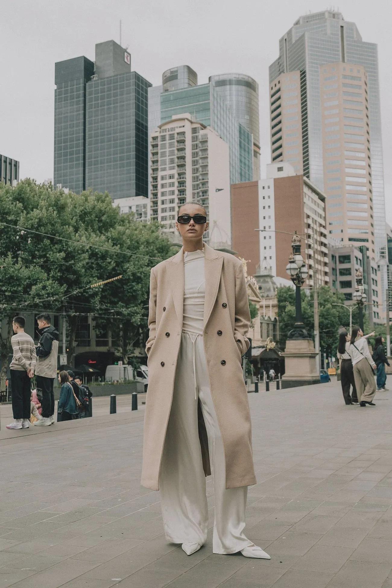 RAEF THE LABEL - STELLA COAT - CAMEL