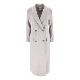 Sandro Double-Breasted Wool Coat. Size 38FR