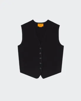 Tailored Vest - Black