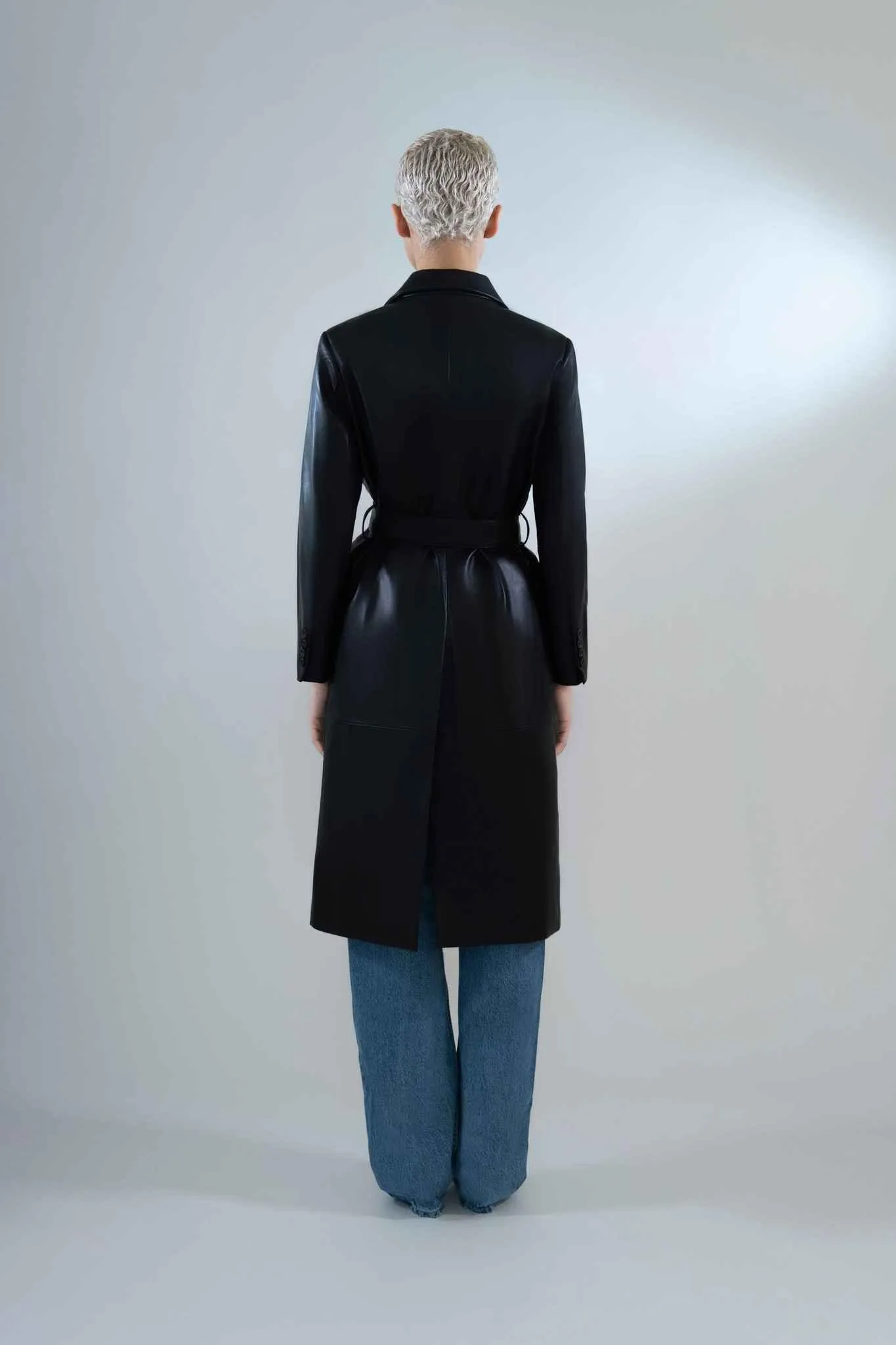 Taylor Coat in Leather