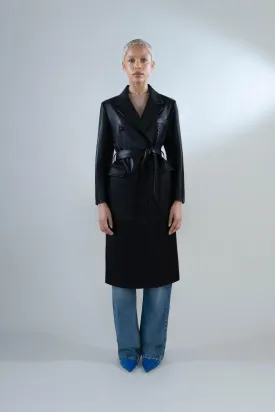 Taylor Coat in Leather