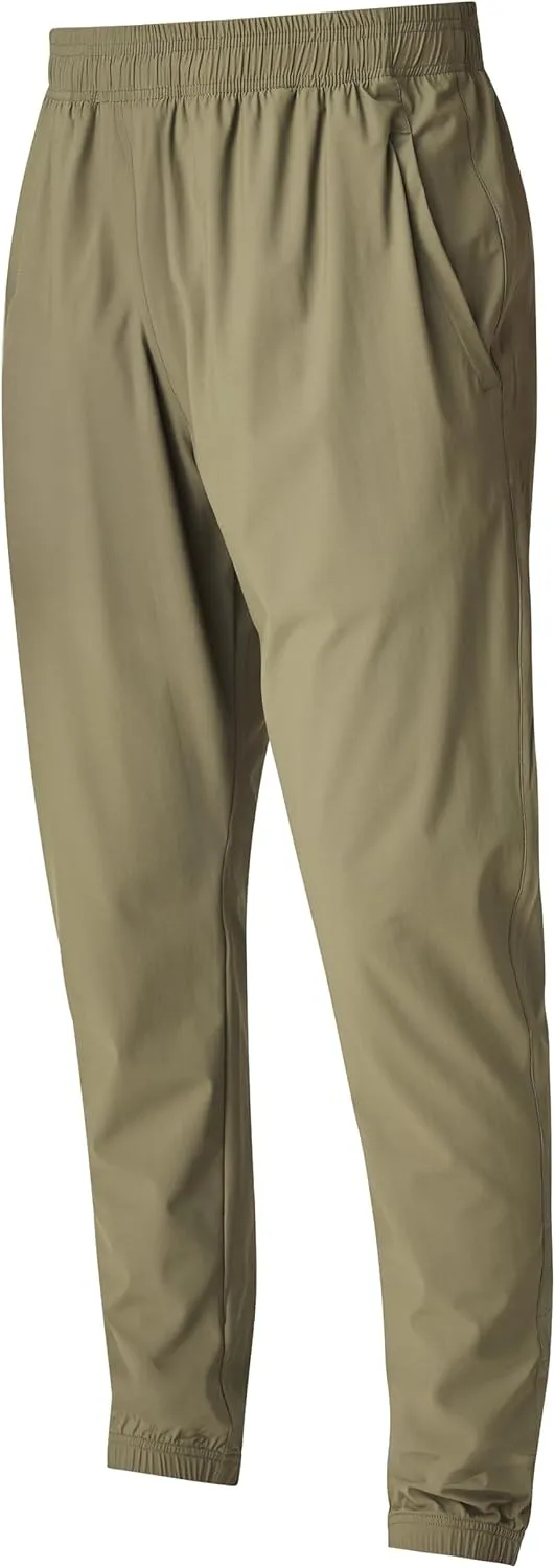 Ultra Performance Men's Athletic Jogger Pants  Stretch Nylon Gym Pants, Active Workout Joggers with Pockets for Men