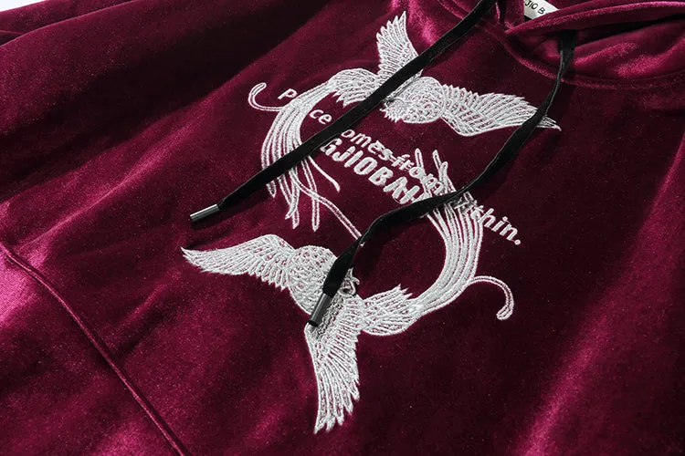 WLS Hip-Hop Three-Dimensional Japanese Streetwear Hoodie