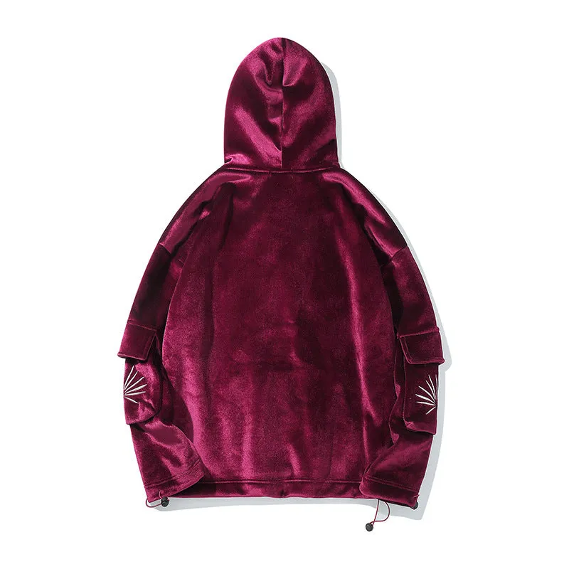 WLS Hip-Hop Three-Dimensional Japanese Streetwear Hoodie