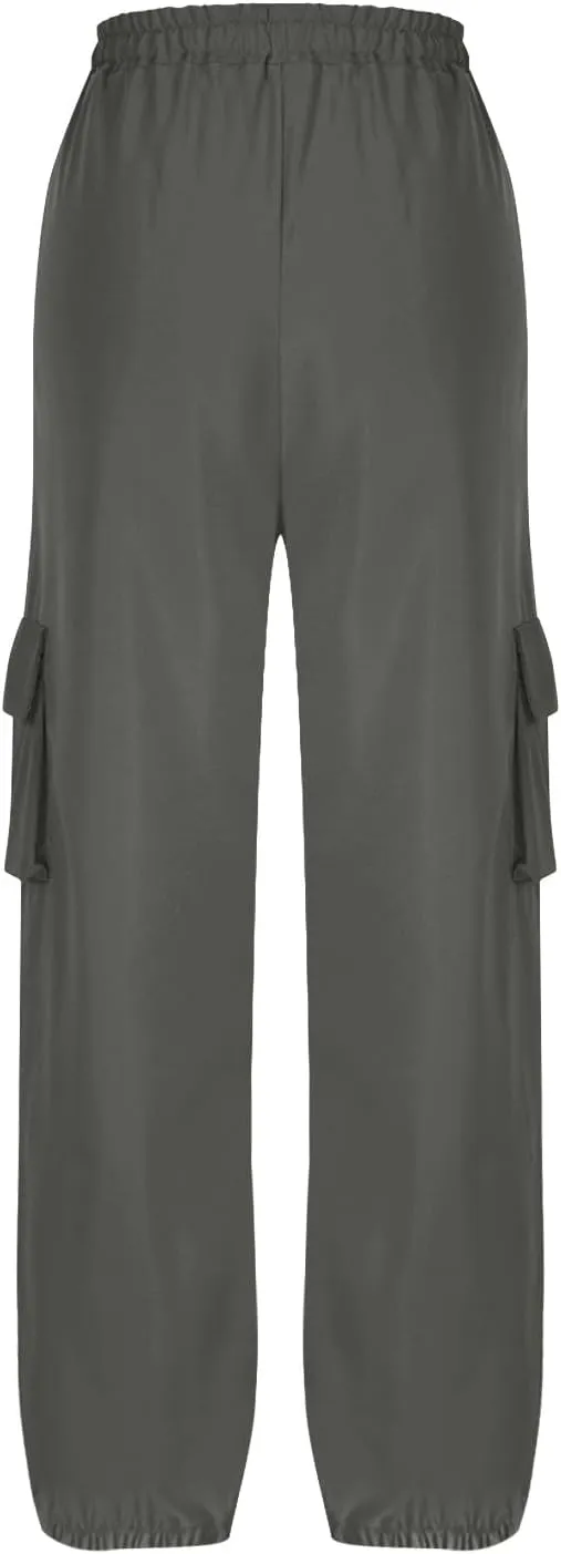 Womens Cargo Pants Lightweight Summer Quick Dry Waterproof Hiking Pant Casual Outdoor Athletic Joggers with Pockets