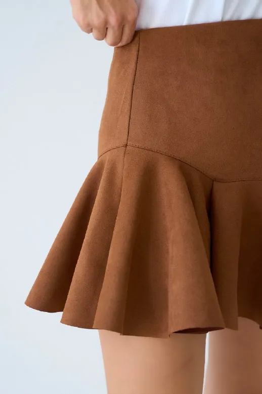 Zoe Flounce Hem Skirt